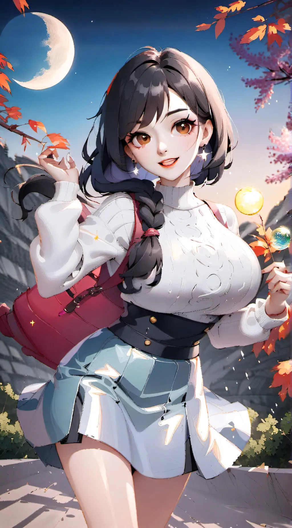 ai character: olivia background