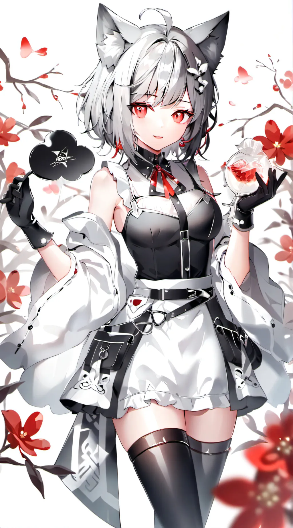 ai character: foxy background