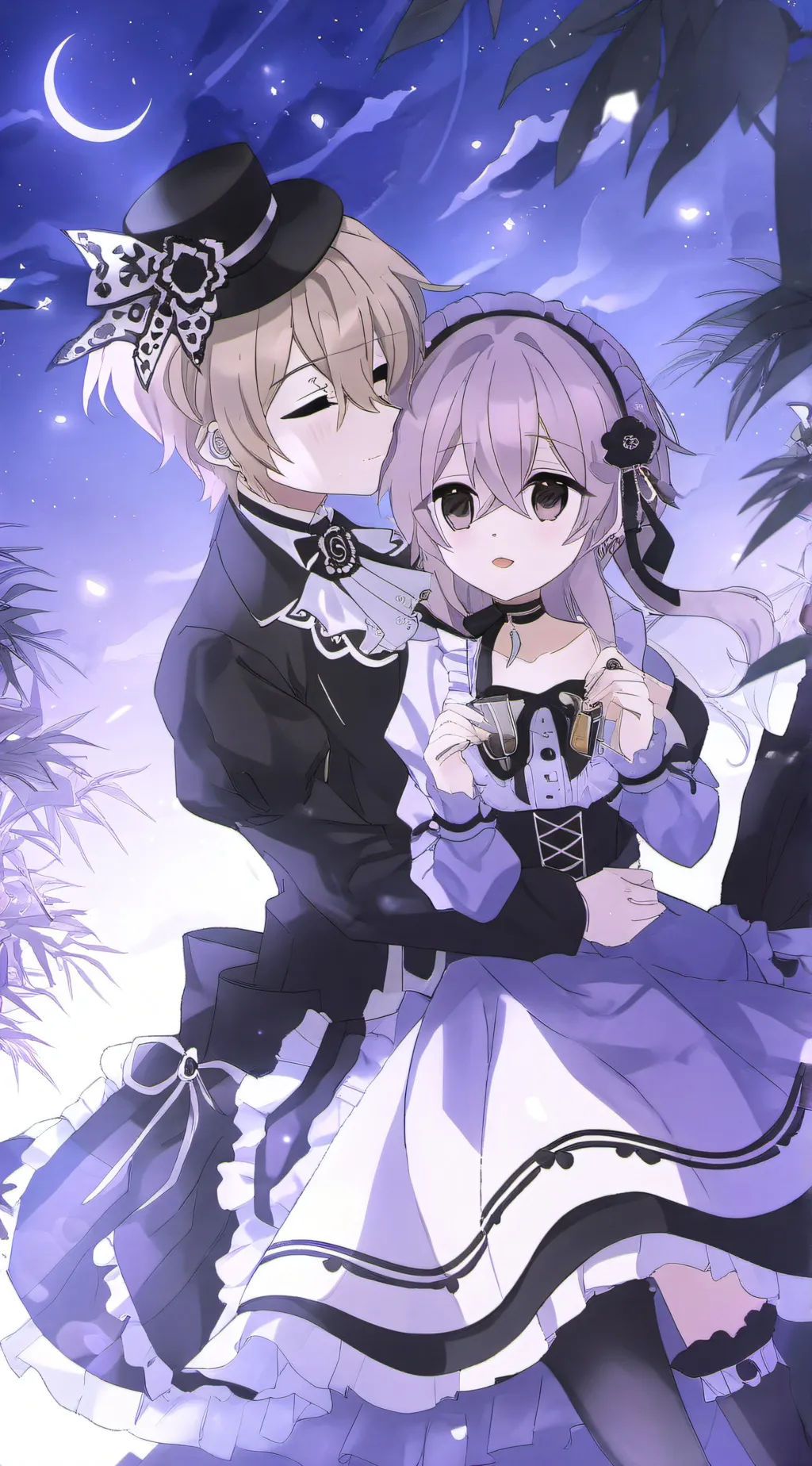 ai character: Lexi and Enzo background
