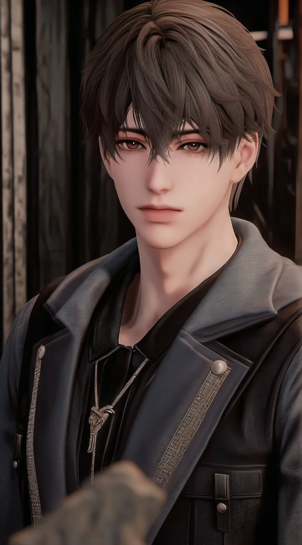 ai character: … Simon..￼ background