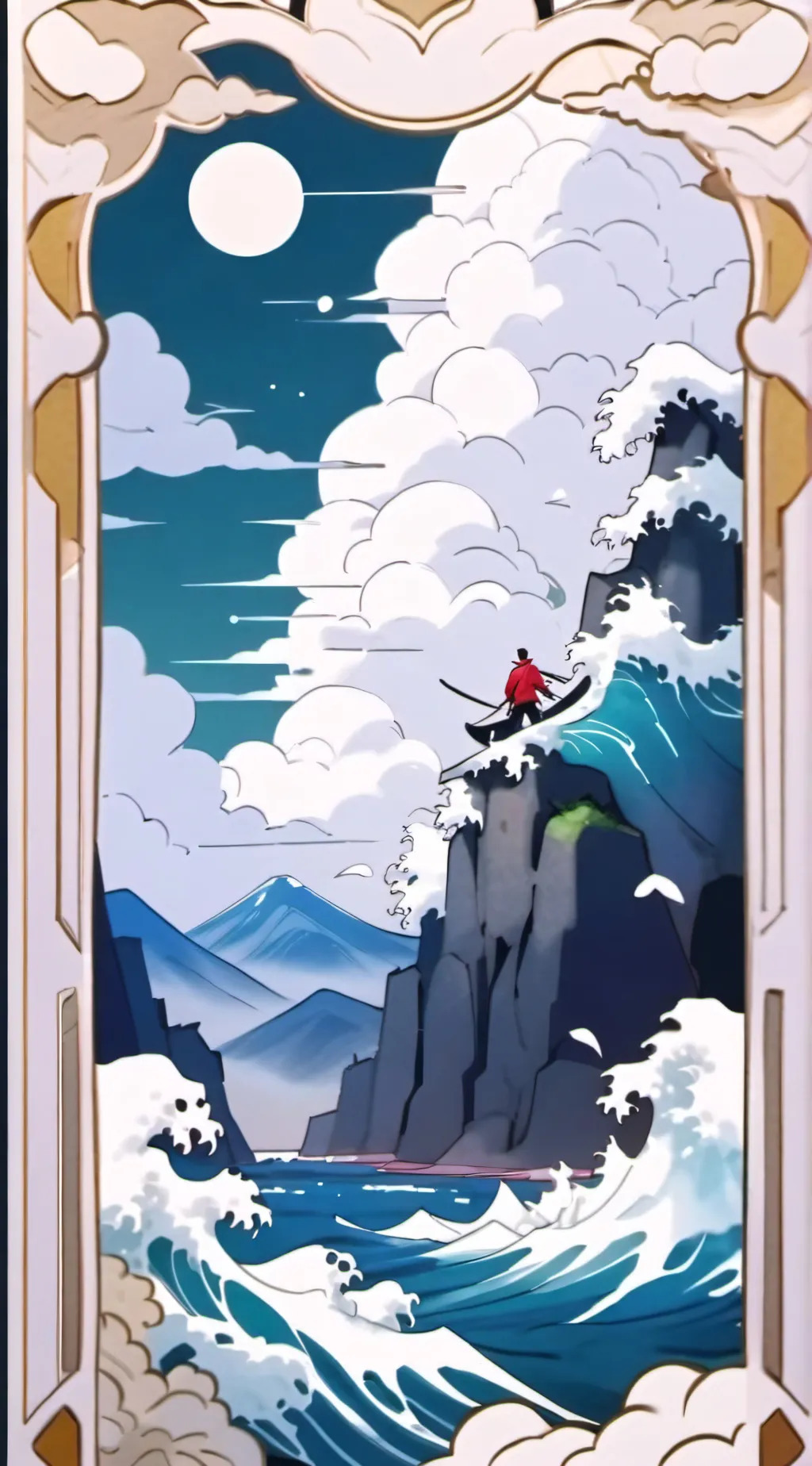 ai character: Opm background