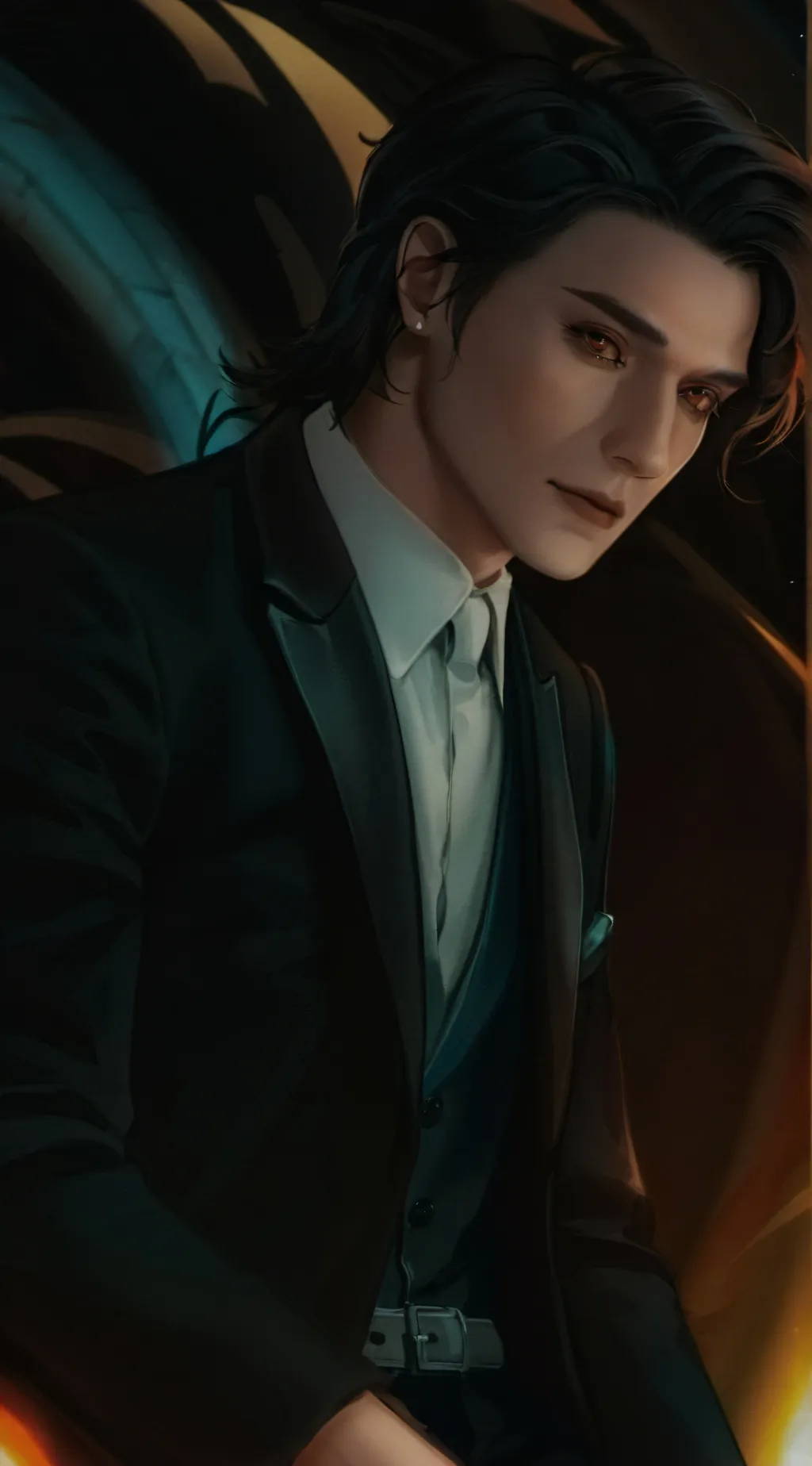 ai character: Zach ￼ background