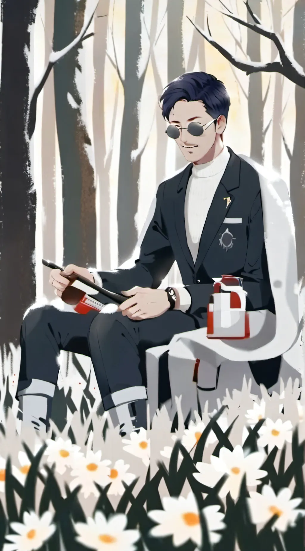 ai character: Mhaxmd background