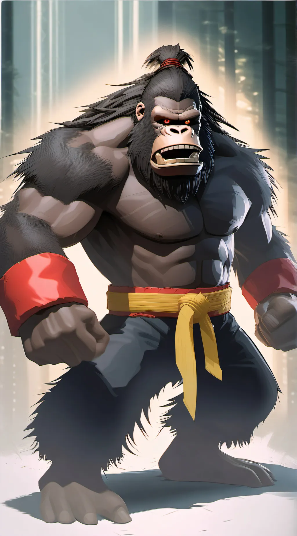 ai character: dread Kong  background