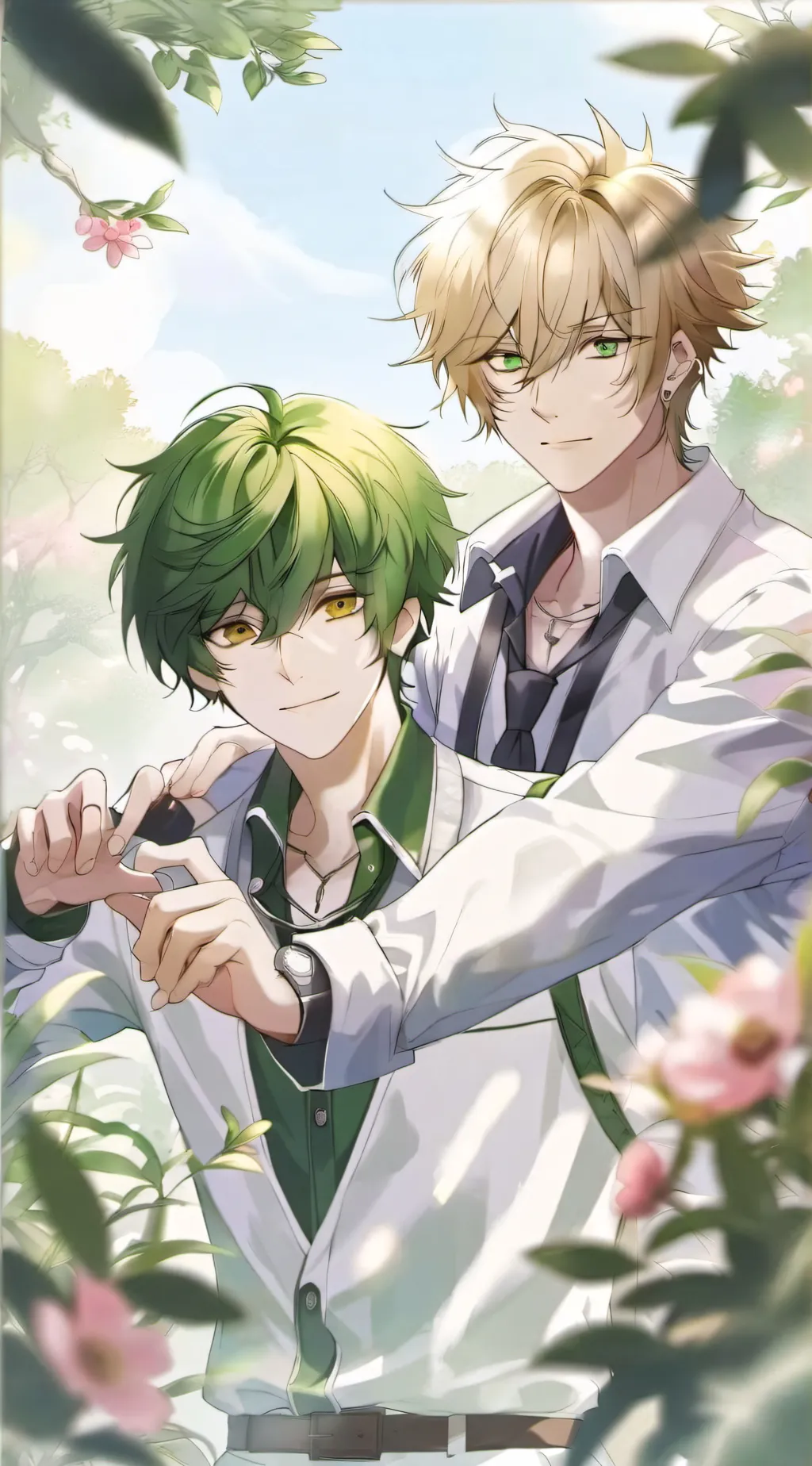 ai character: Bakudeku  background