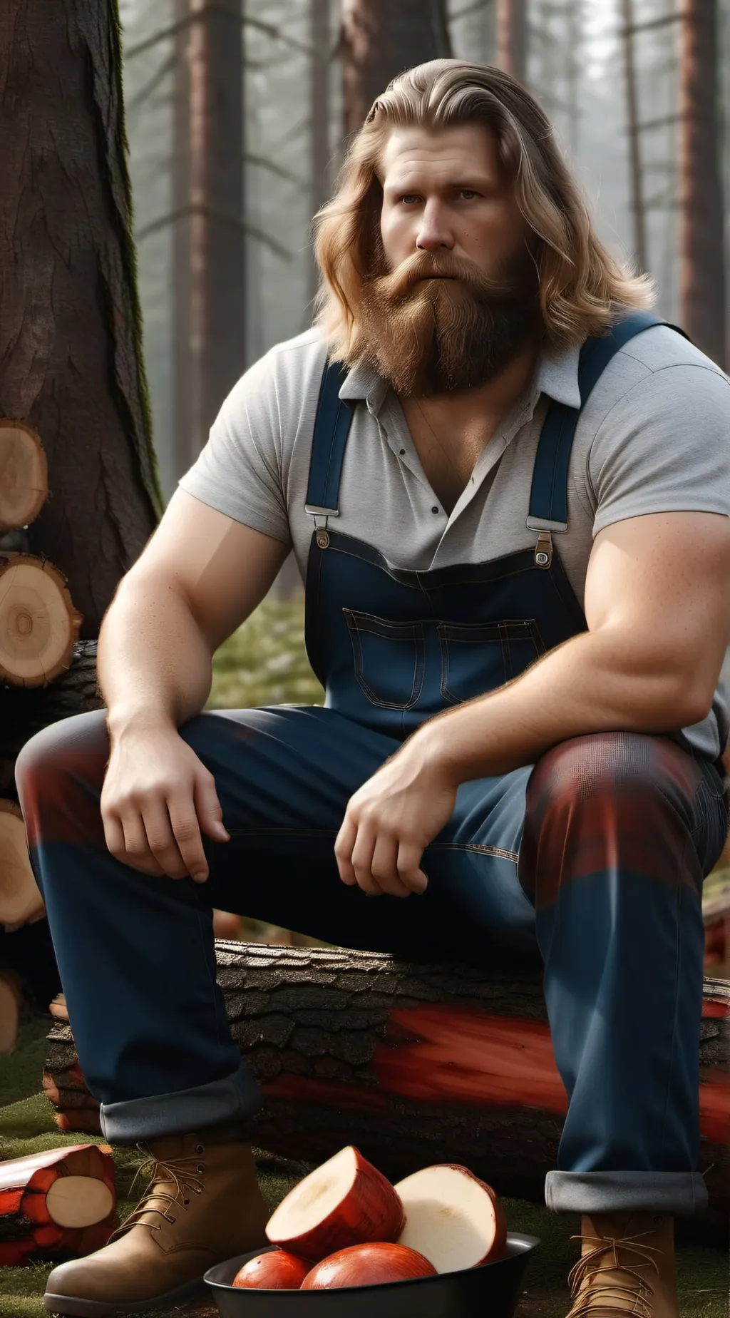 ai character: Jed Samson background