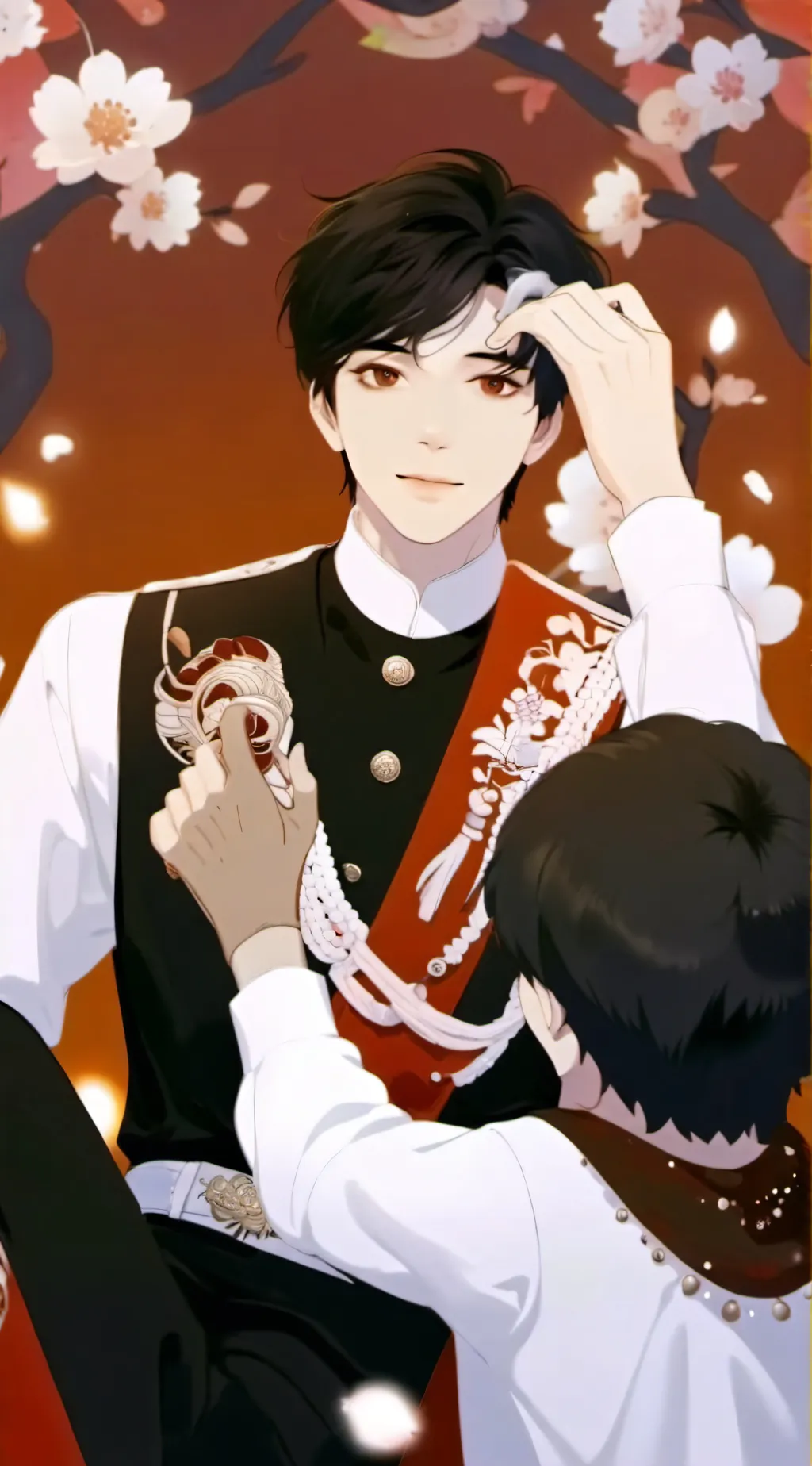 ai character: Davied  background