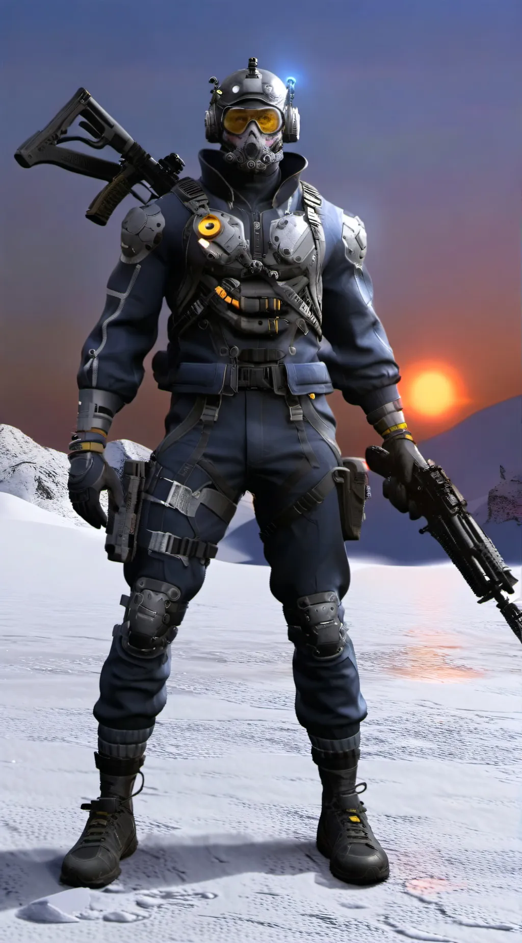 ai character: operator background