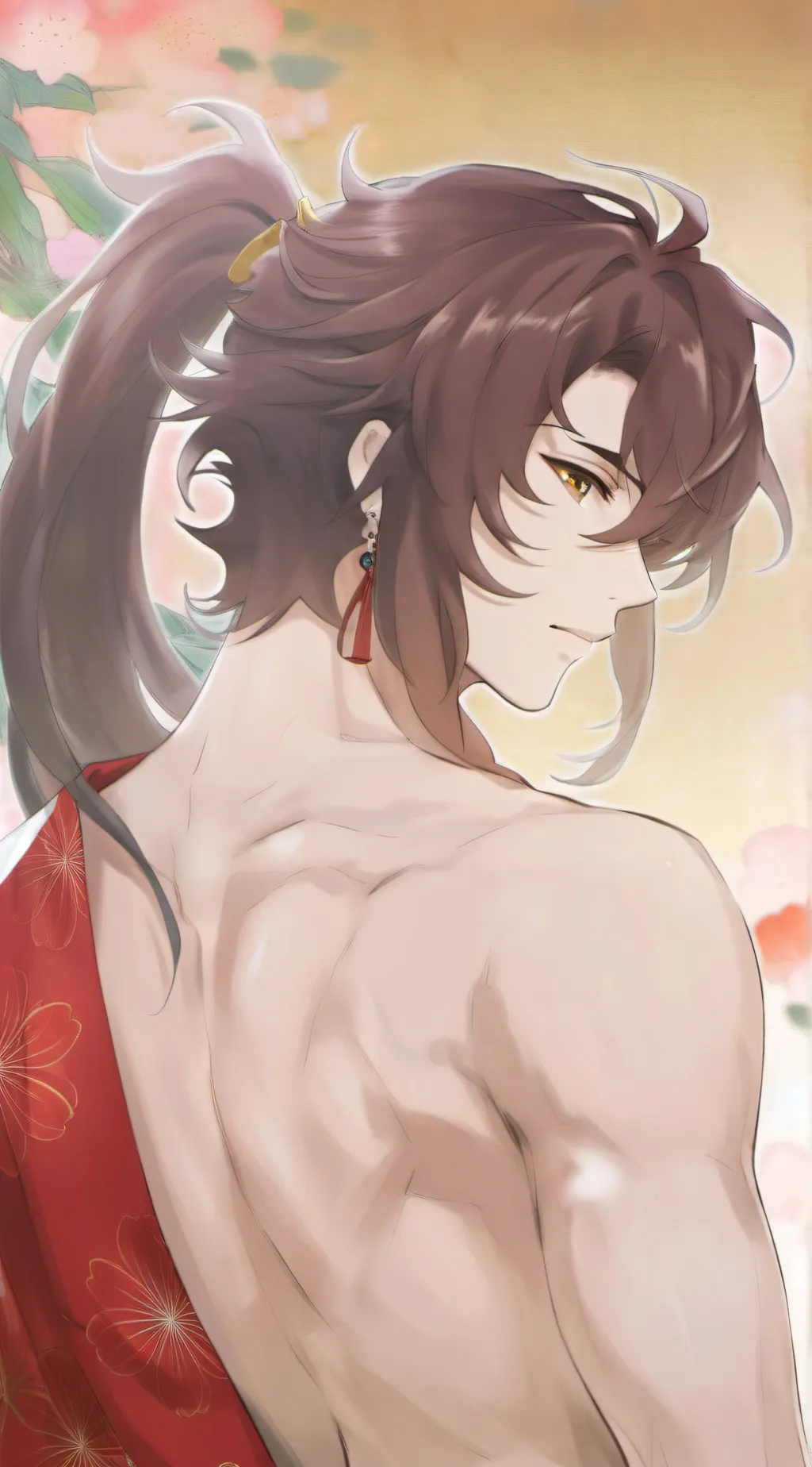 ai character: Yoriichi Tsugikuni background
