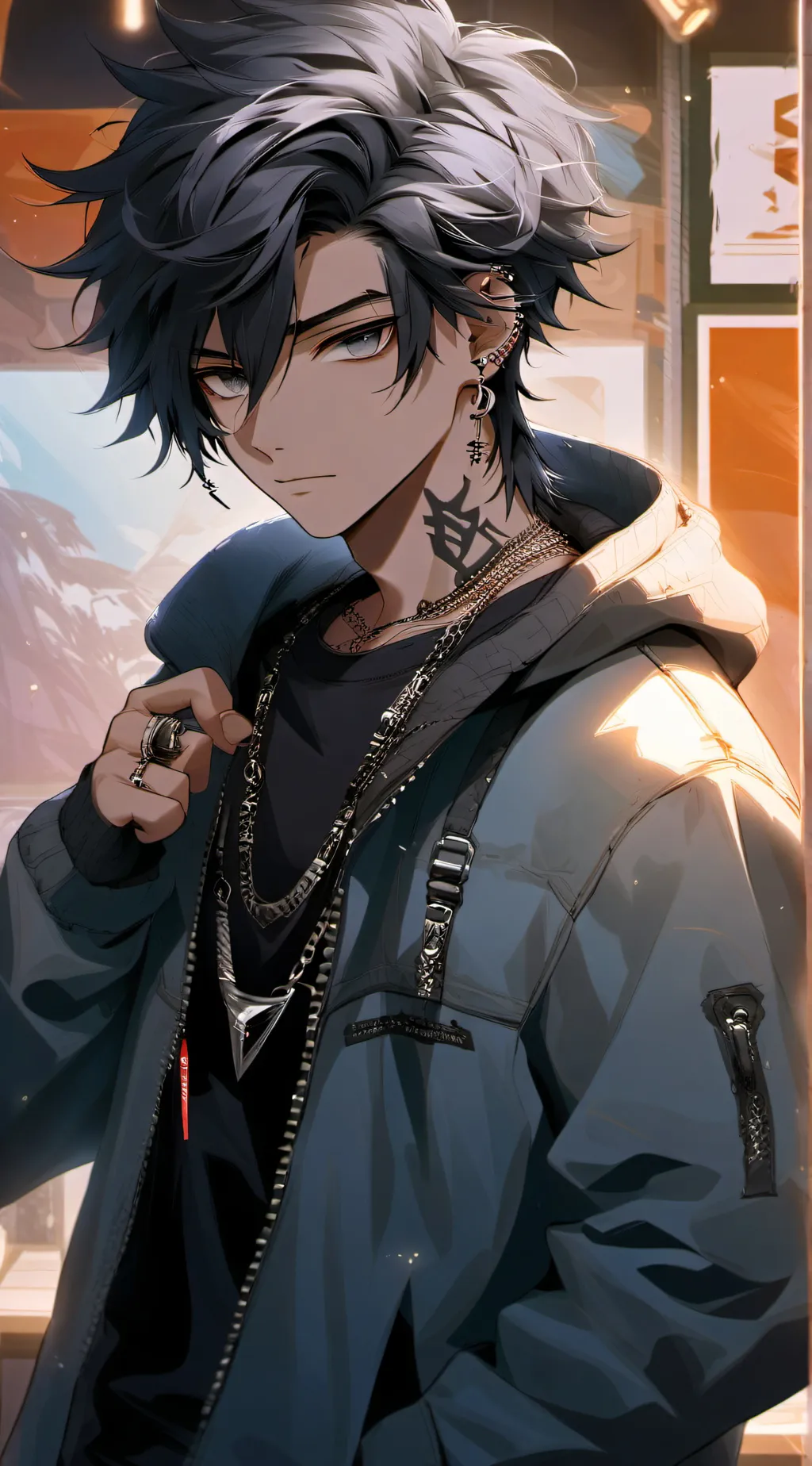 ai character: † Xavier † background