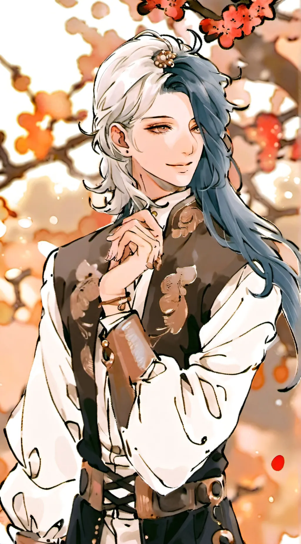 ai character: Leo background