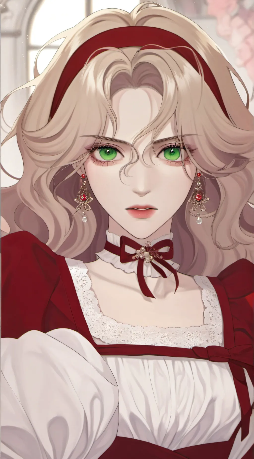 ai character: Lady Stella  background