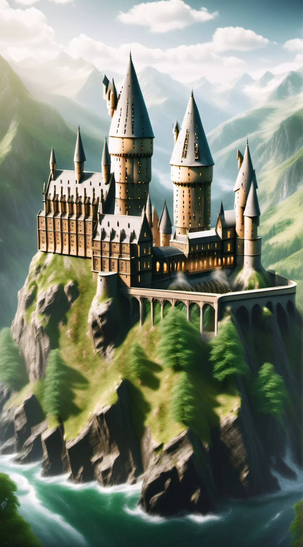 ai character: hogwarts background