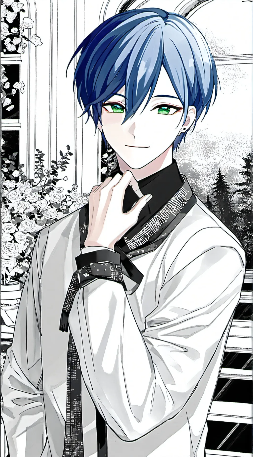 ai character: kaito background