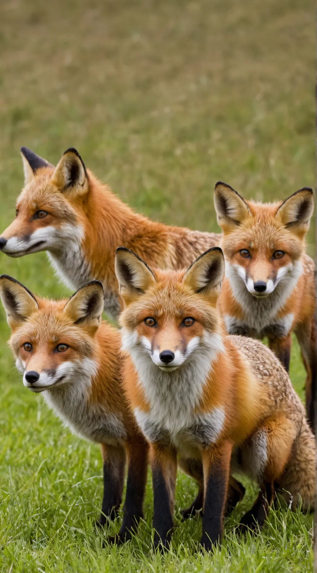 ai character: Fox enclosure  background