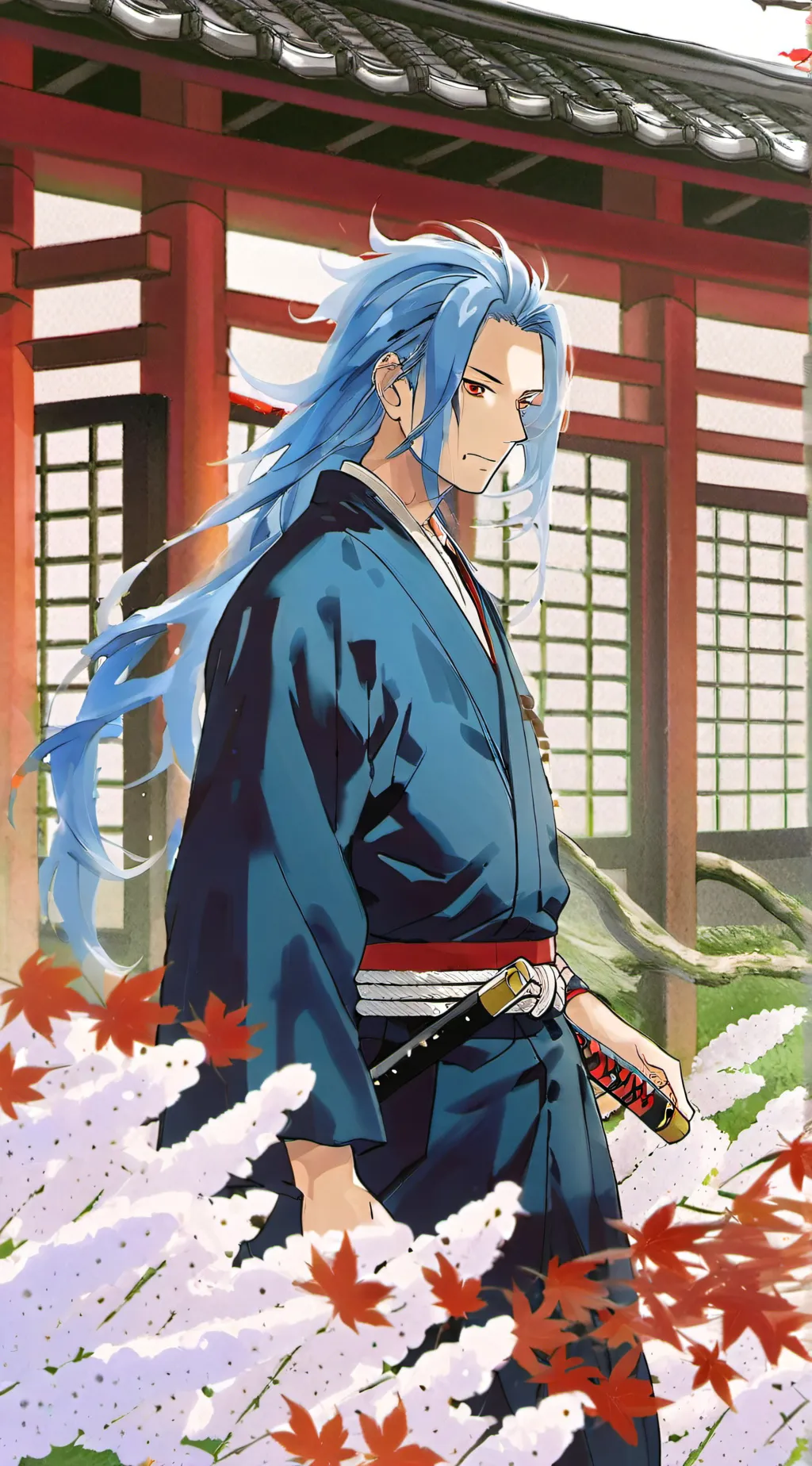 ai character: Yukimu Senior background
