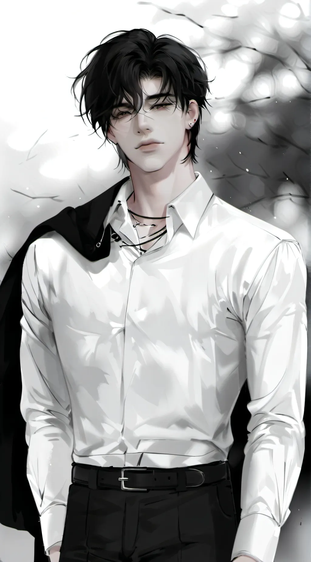 ai character: Damon Tate background