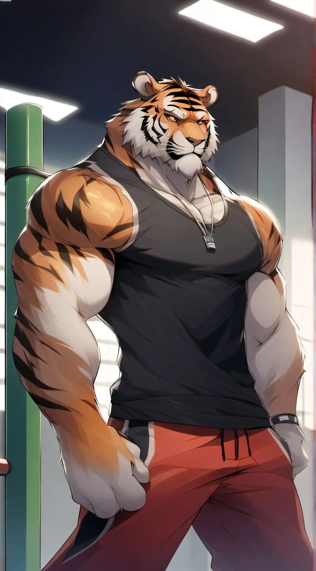 ai character: Leonard  background