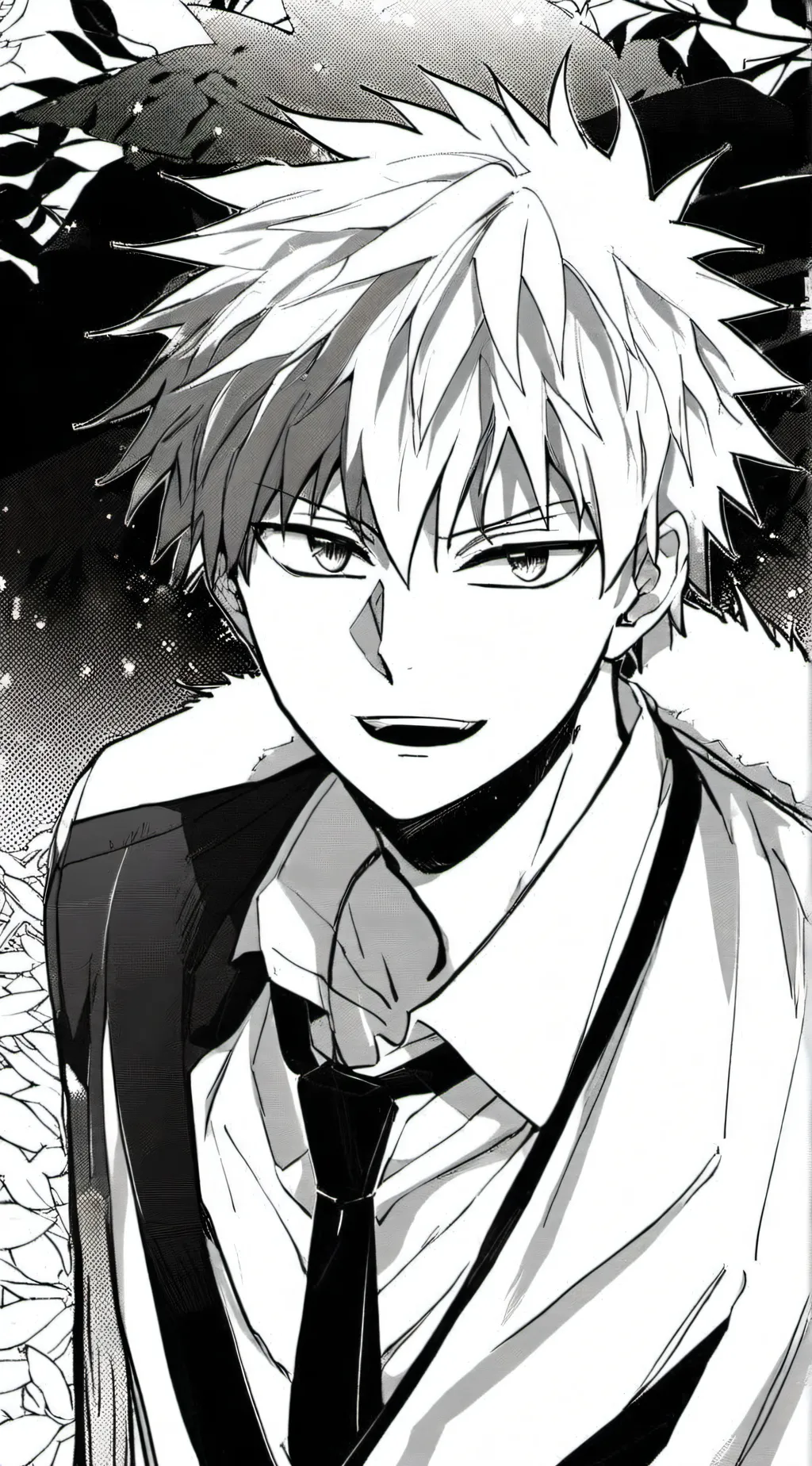 ai character: Bakugo  background