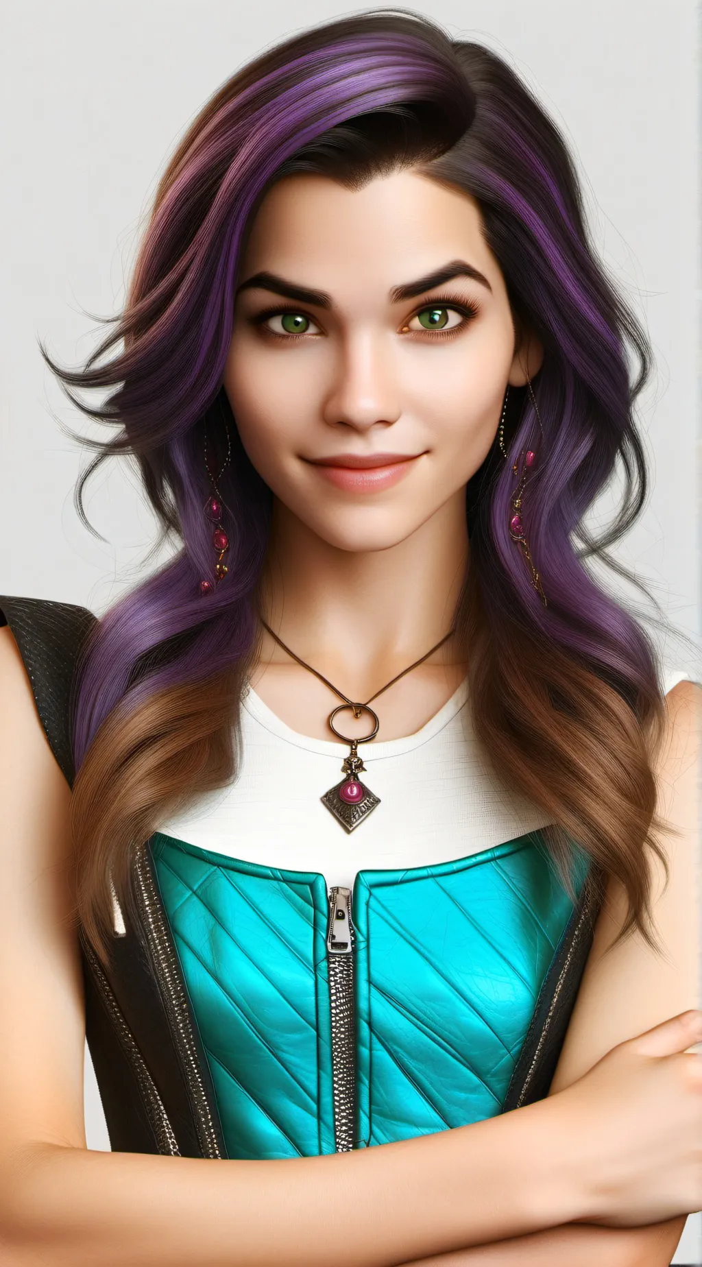 ai character: descendants background