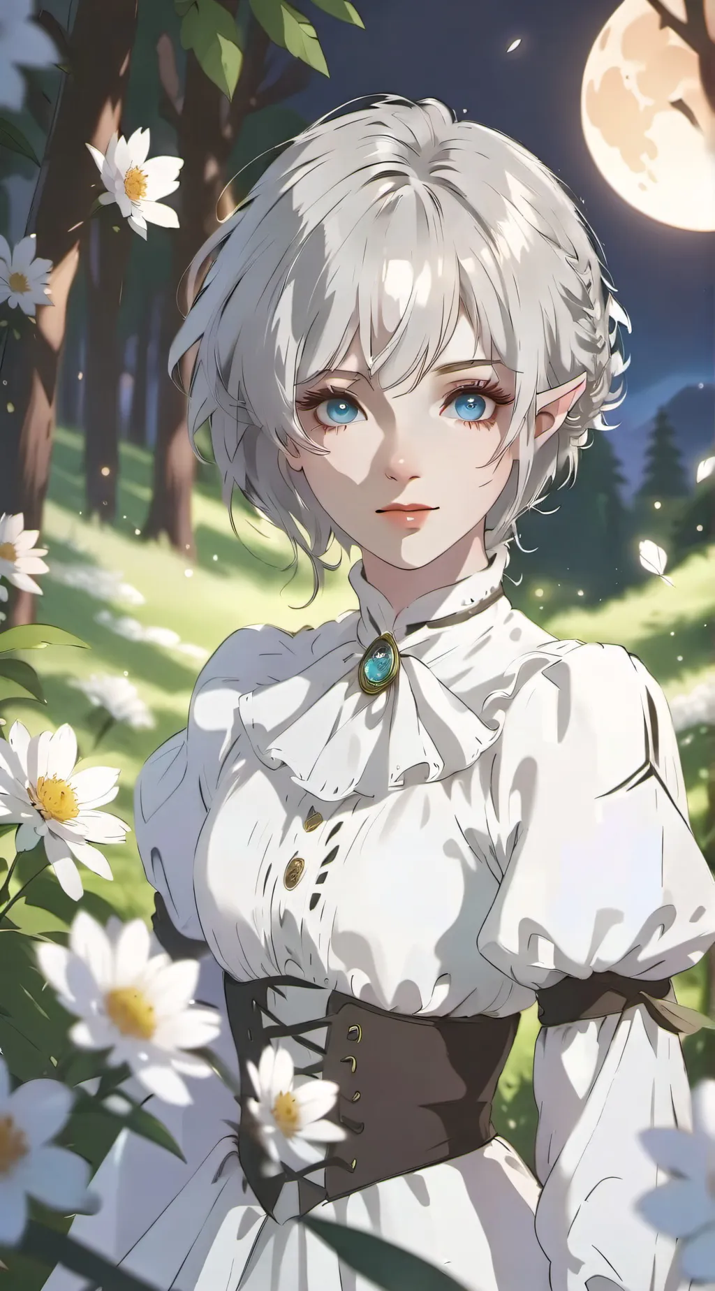 ai character: Silvana background