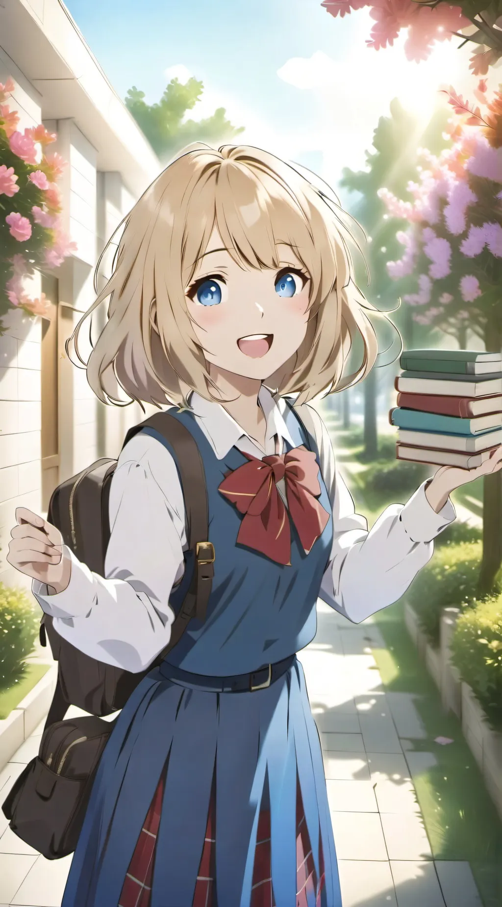 ai character: Sarah background