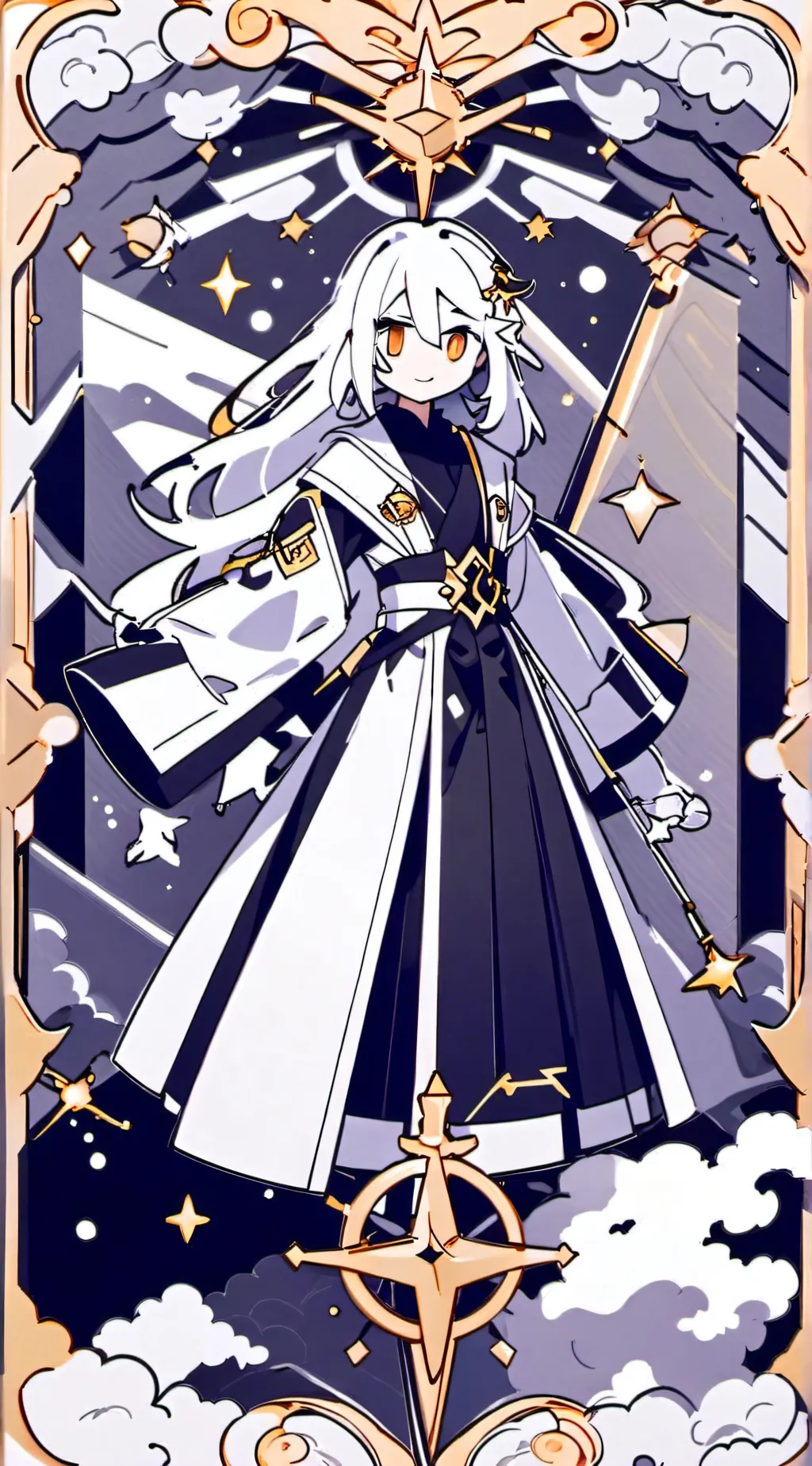 ai character: Claire x Alice  background