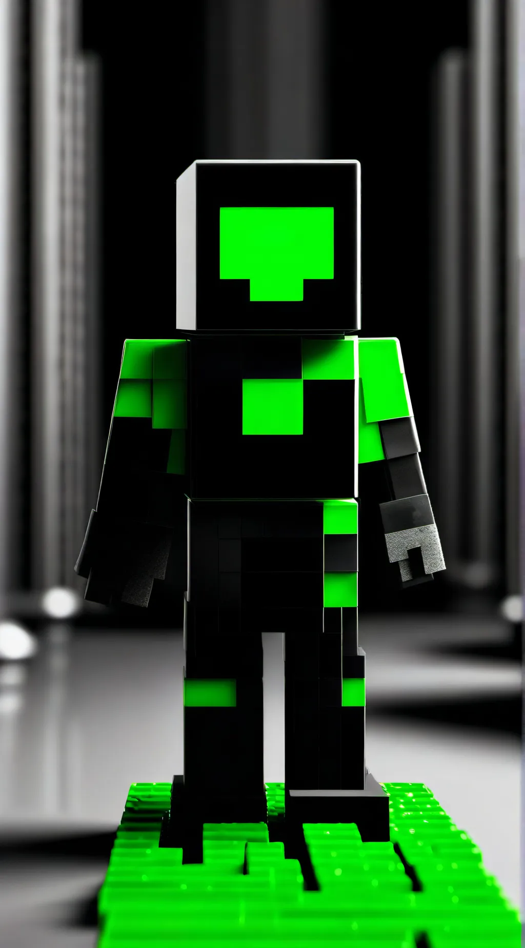 ai character: slime starts background