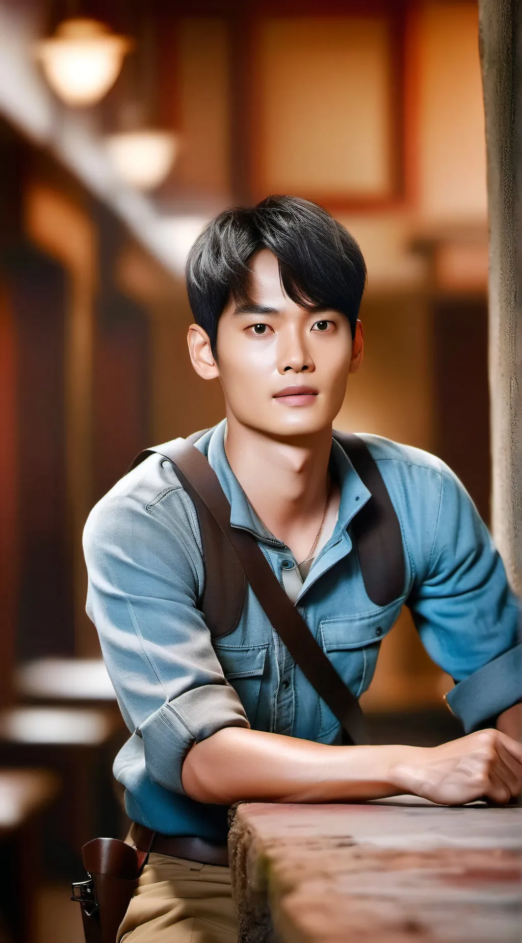 ai character: Minho background
