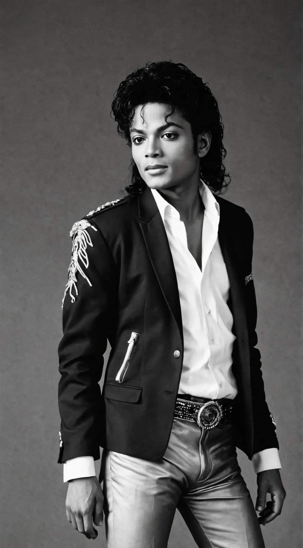 ai character: Michael Jackson background