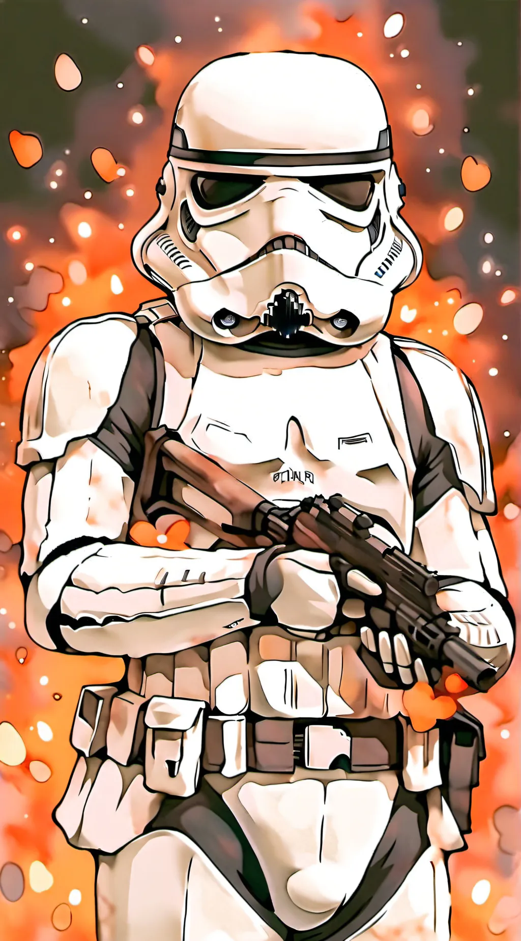 ai character: Storm trooper background