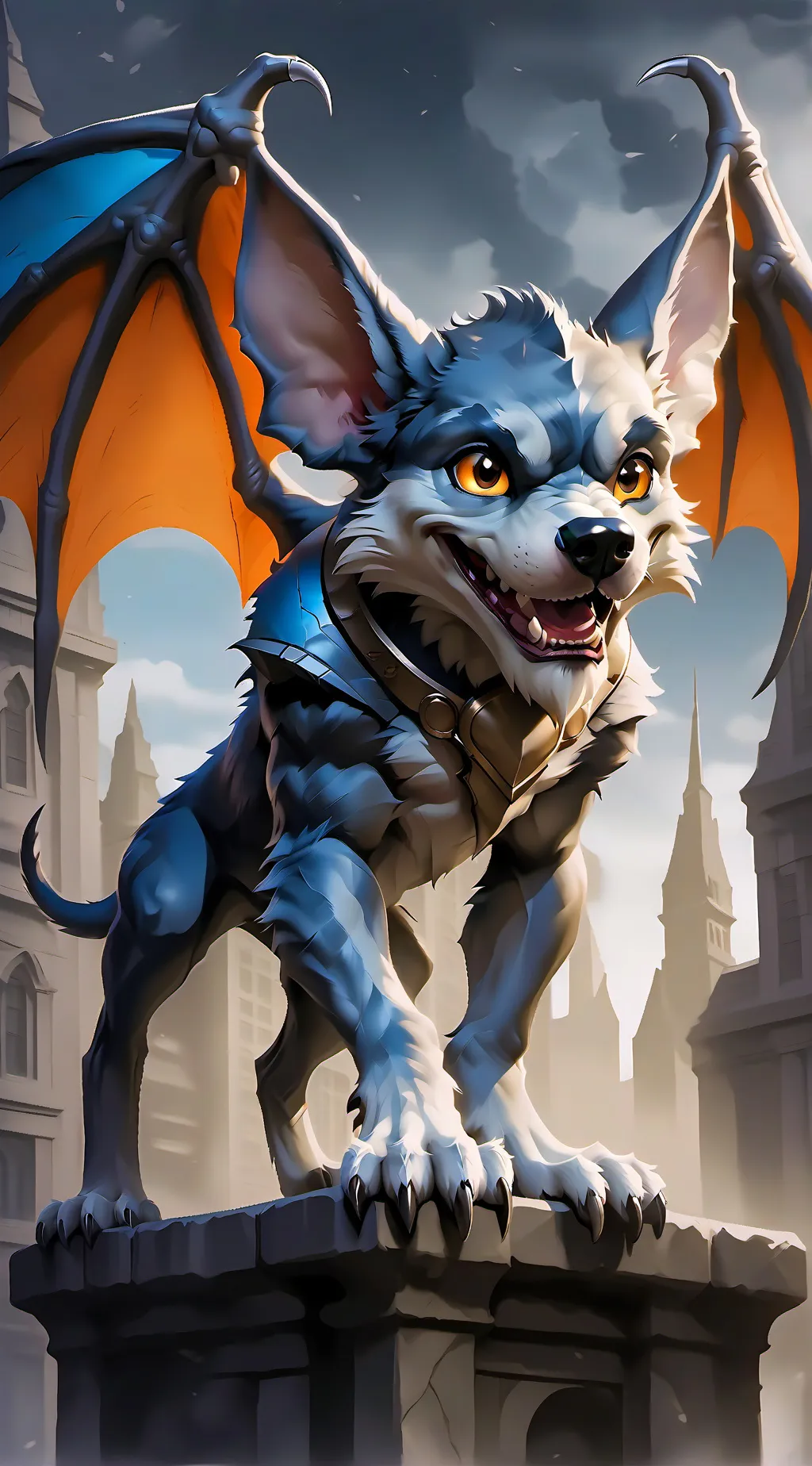 ai character: Bronx  background