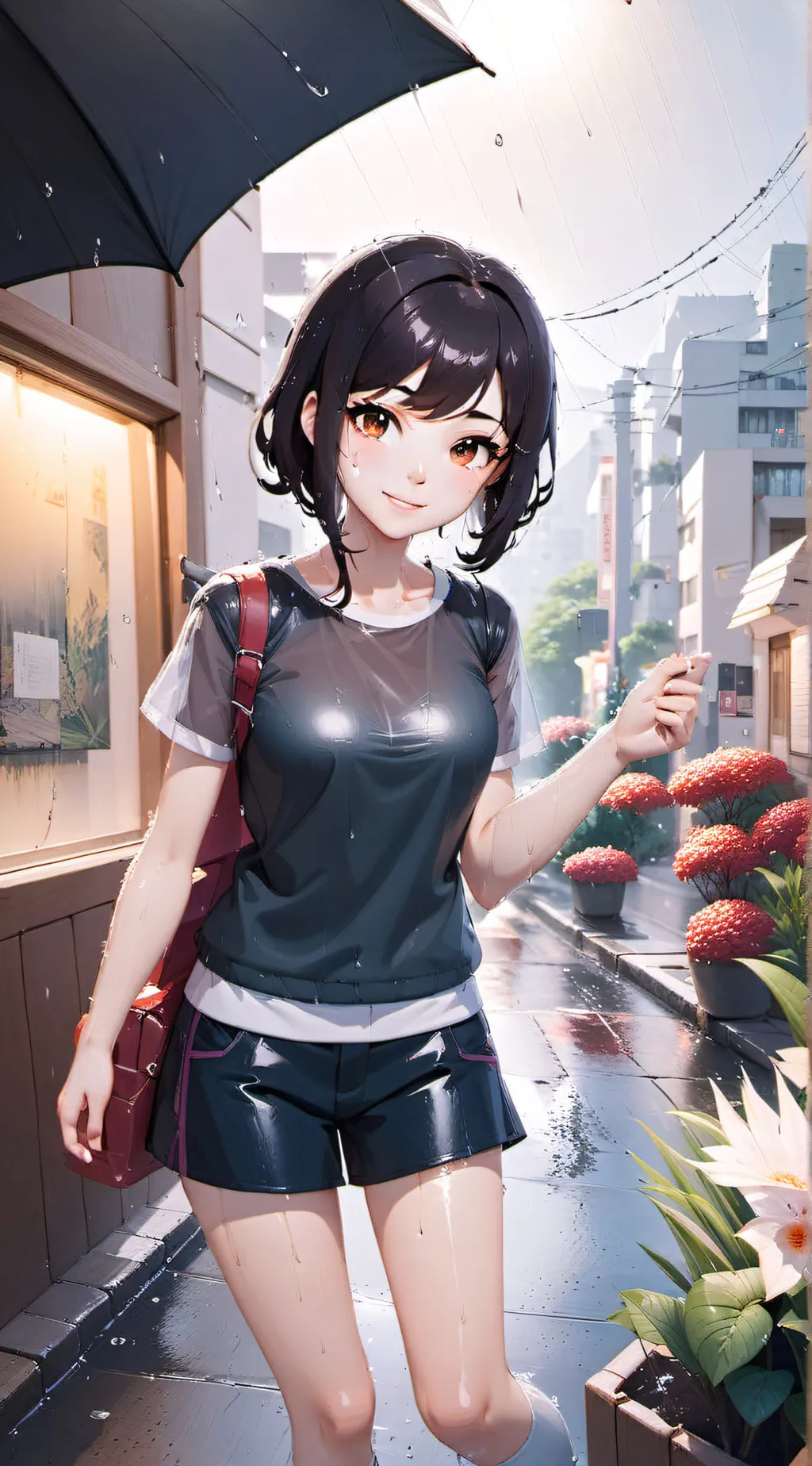 ai character: Luna background