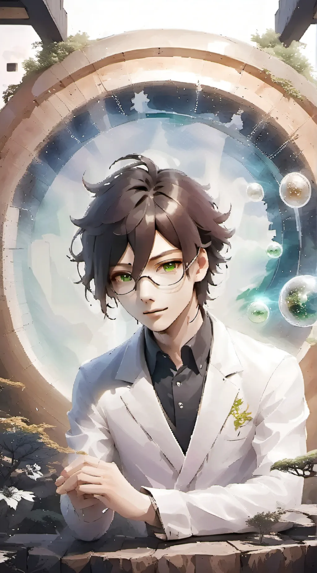 ai character: Makoto background