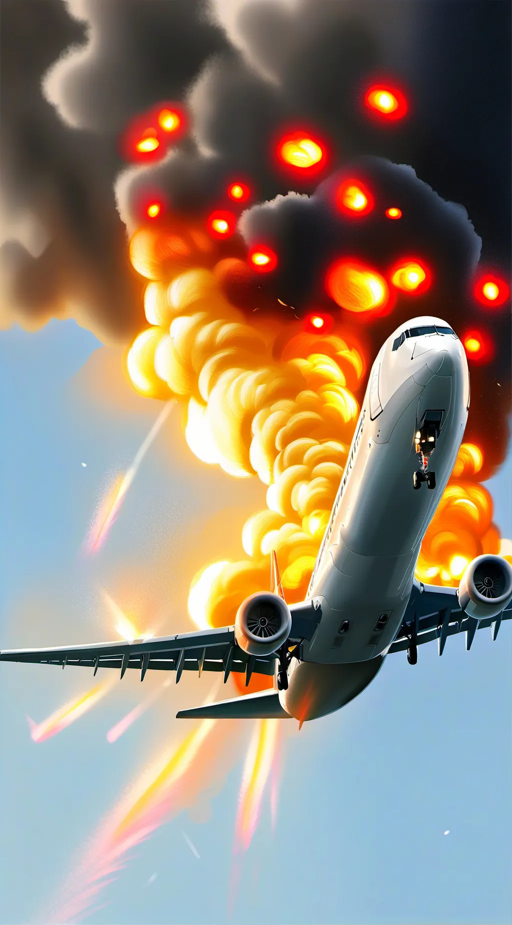 ai character: plane crash story background