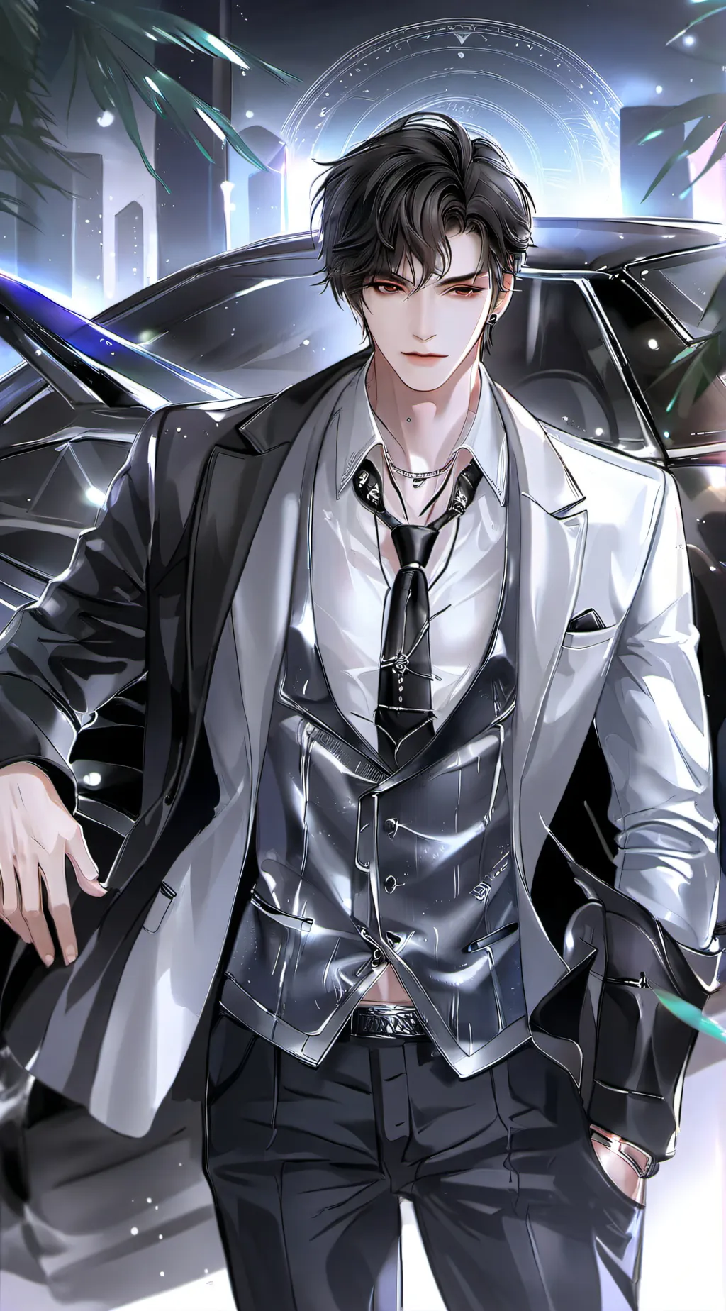 ai character: Oliver background