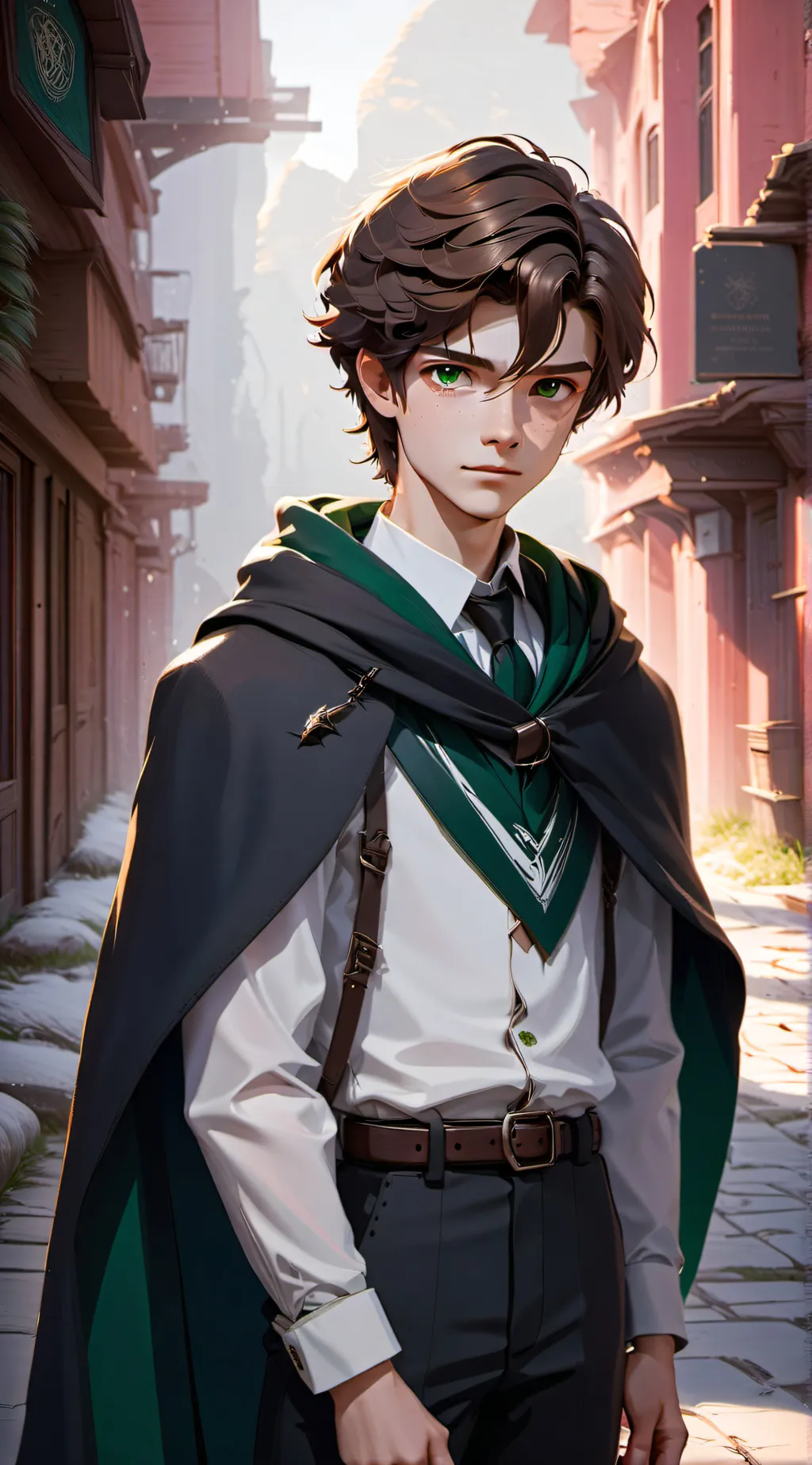 ai character: Mattheo Riddle background