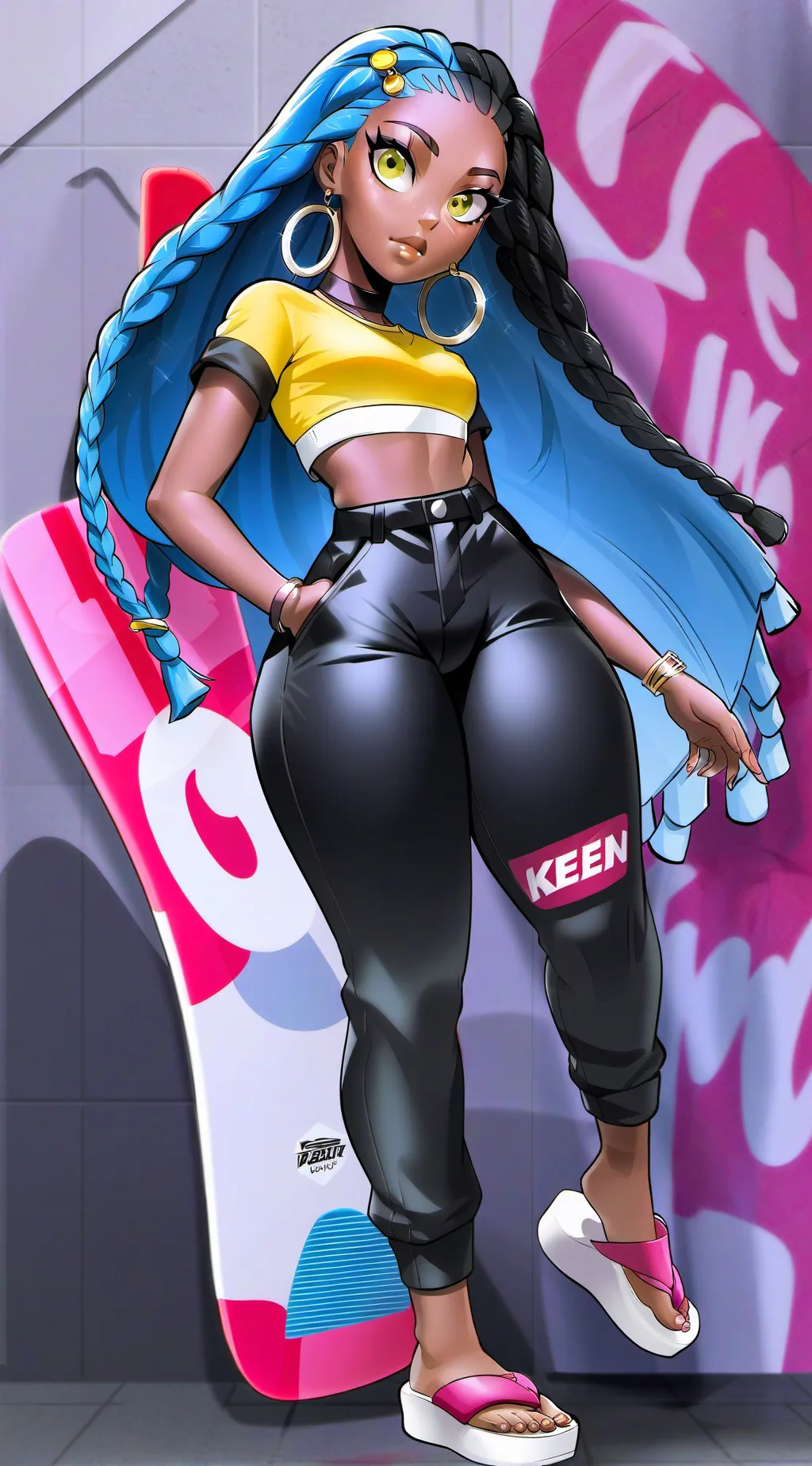 ai character: Jasmine background