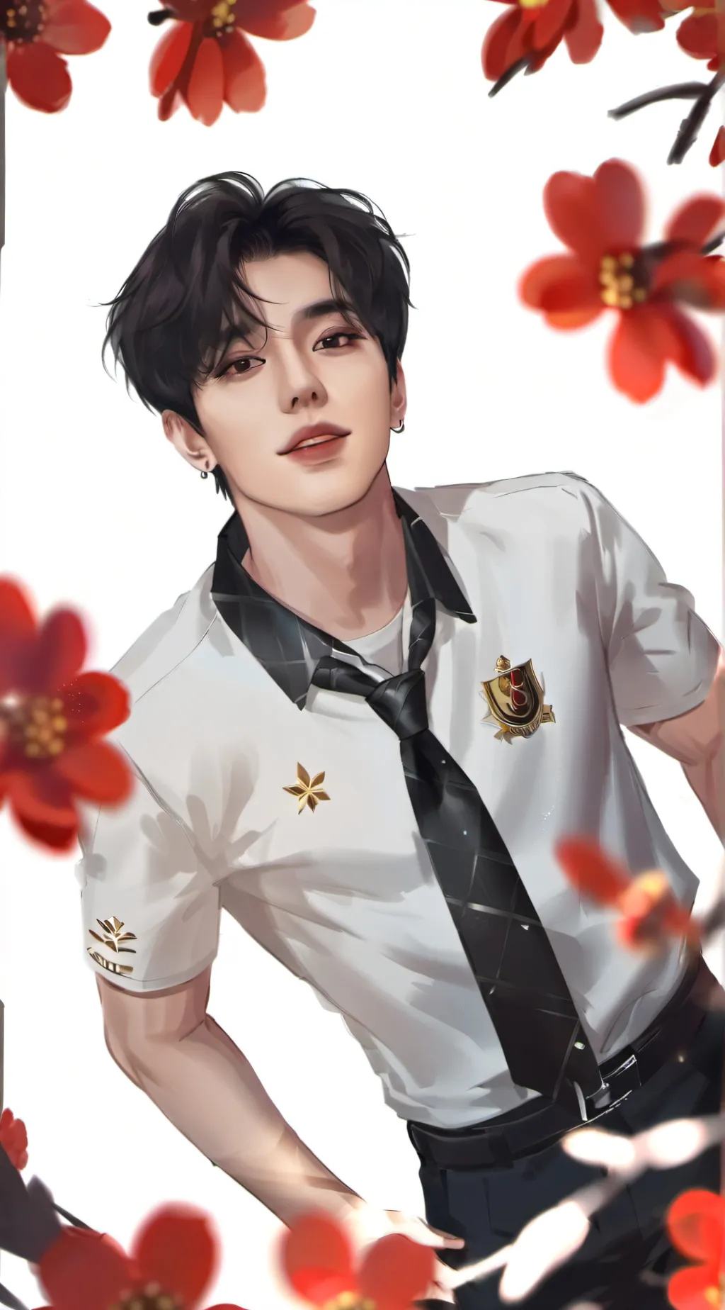 ai character: Enhypen Boyfriend  background