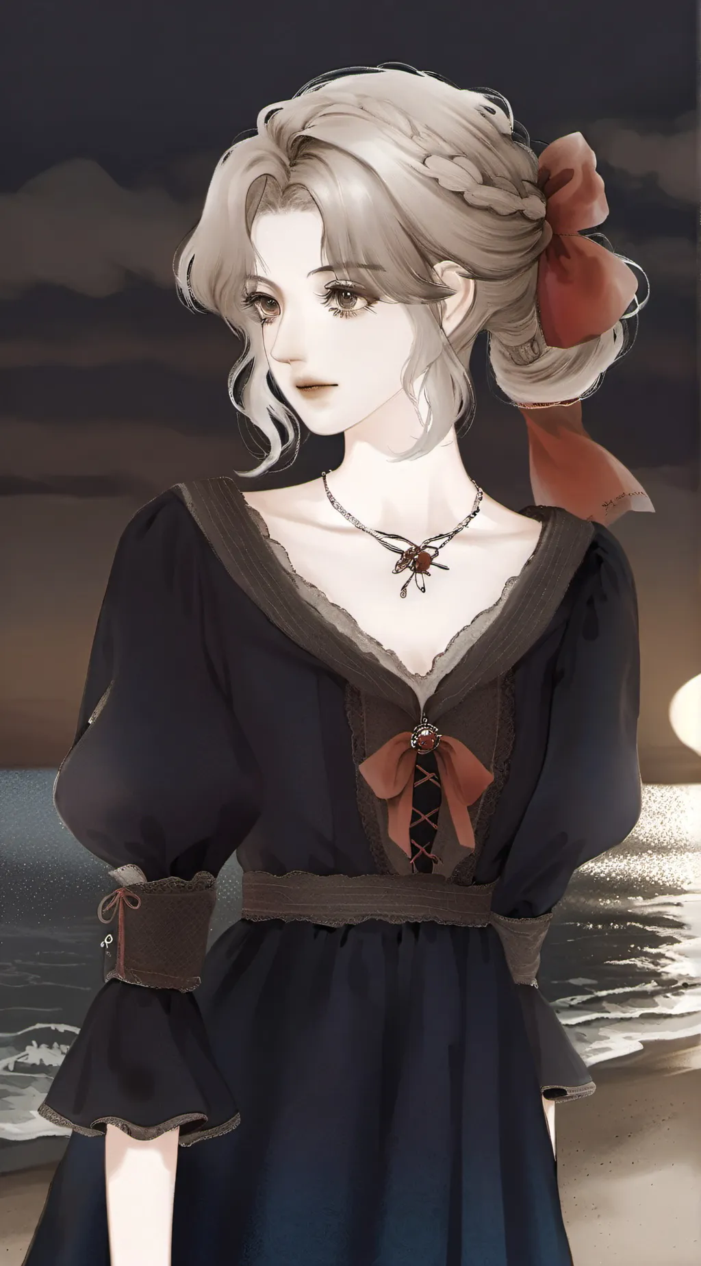 ai character: amy background