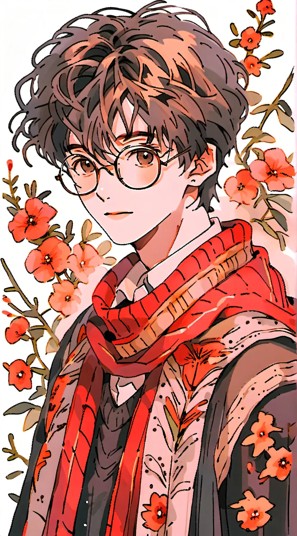 ai character: h0rny Potter  background
