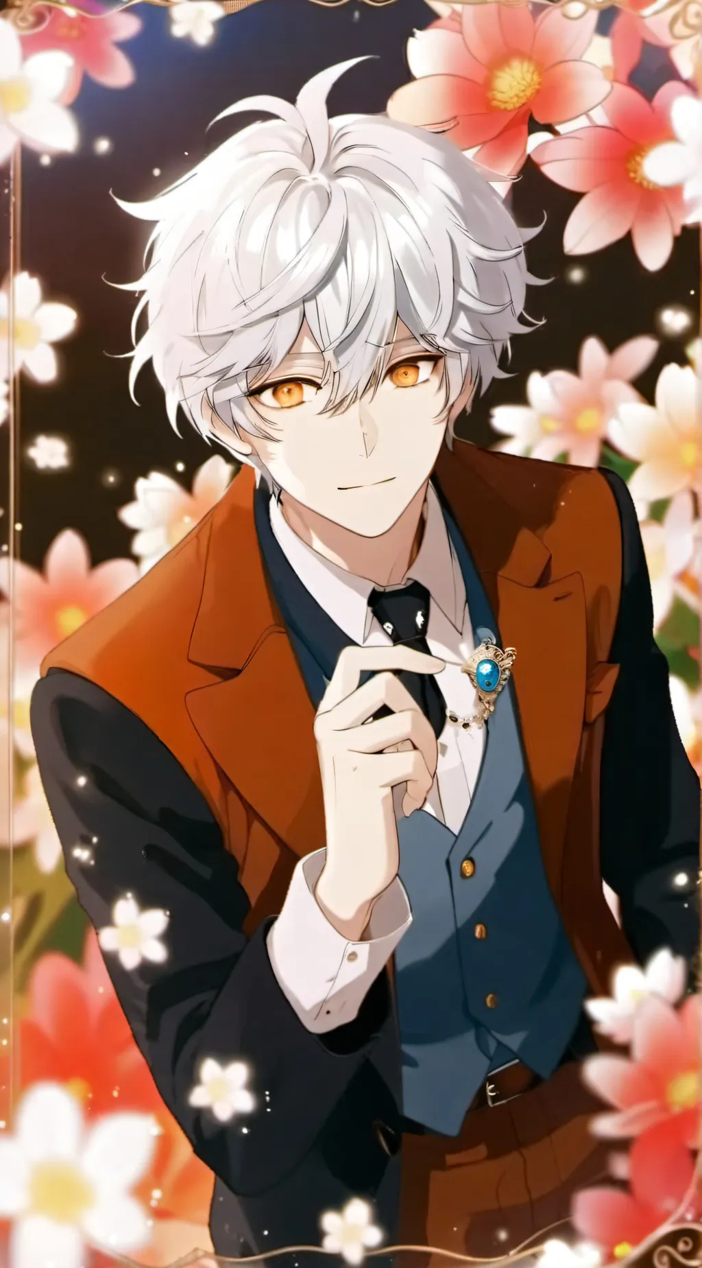 ai character: ☆ 𝕤𝕟𝕠𝕨 ☆ background