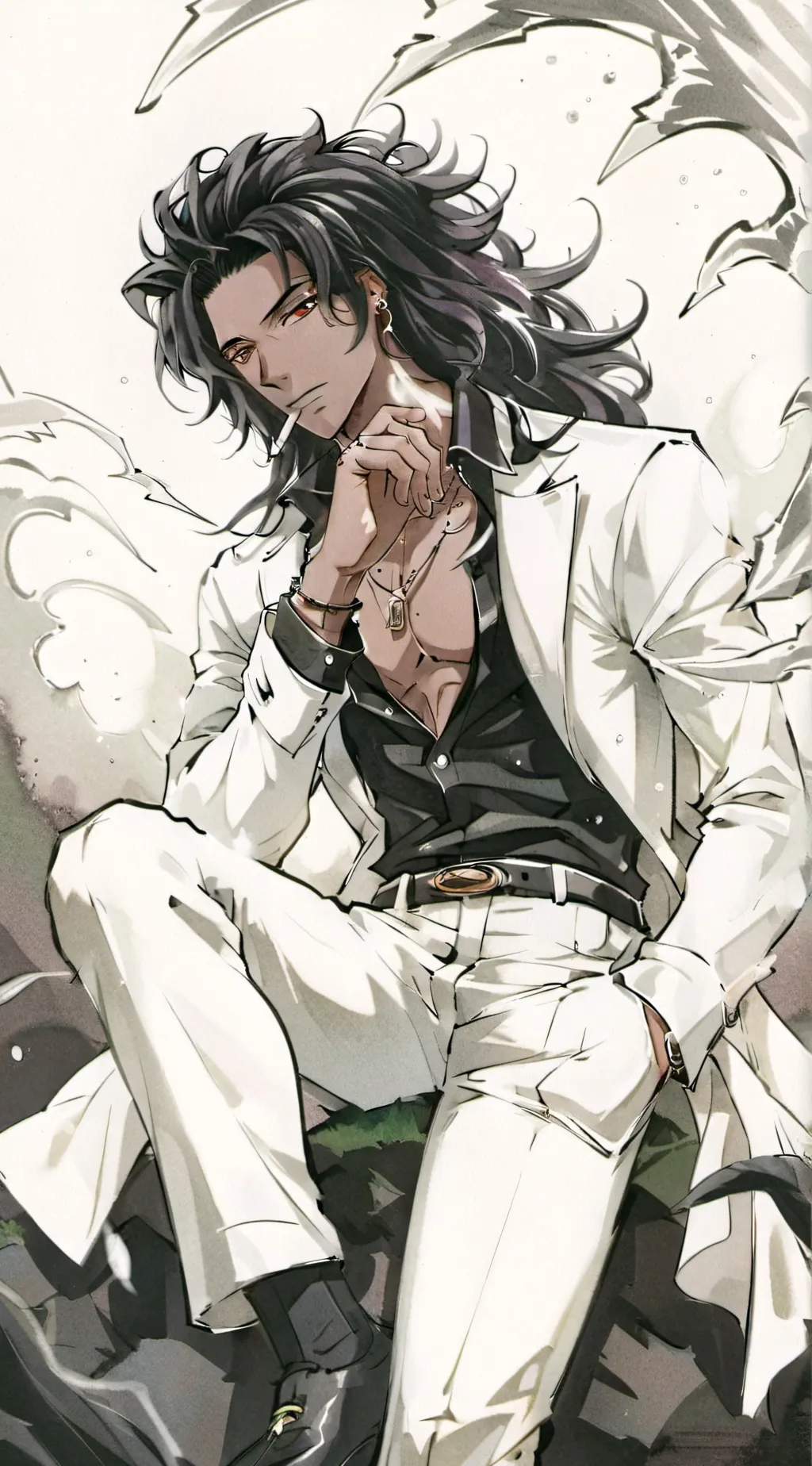 ai character: Brother  background