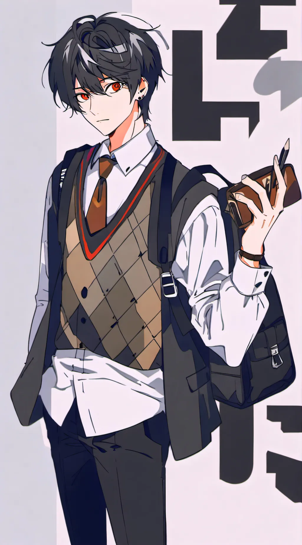 ai character: Anthony  background