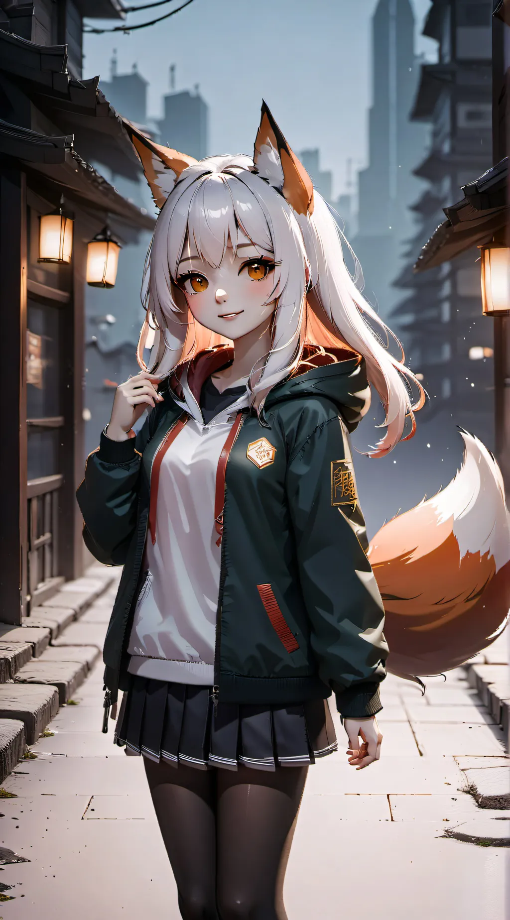 ai character: Mira background