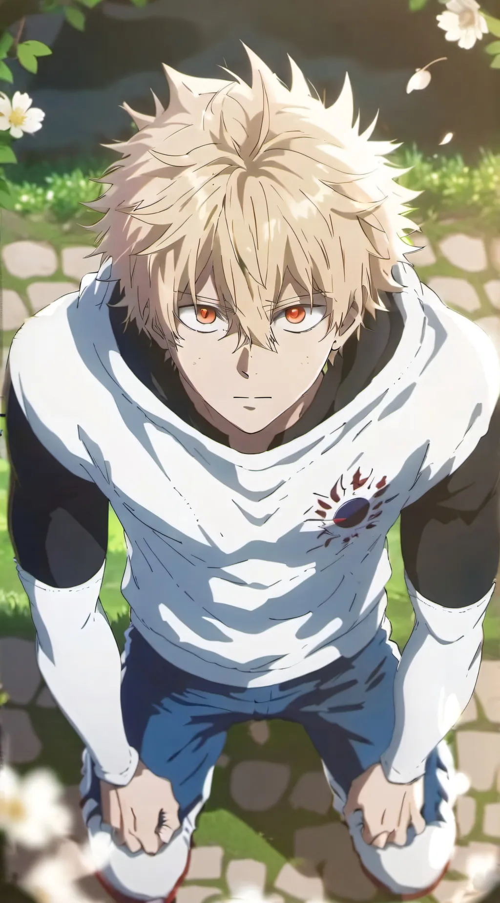 ai character: Bakugo background