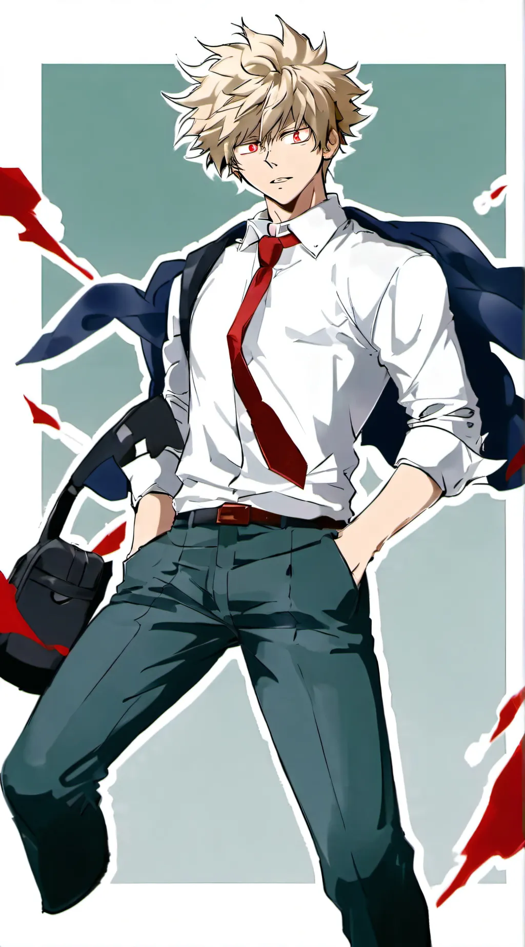 ai character: Asthma Bakugo background