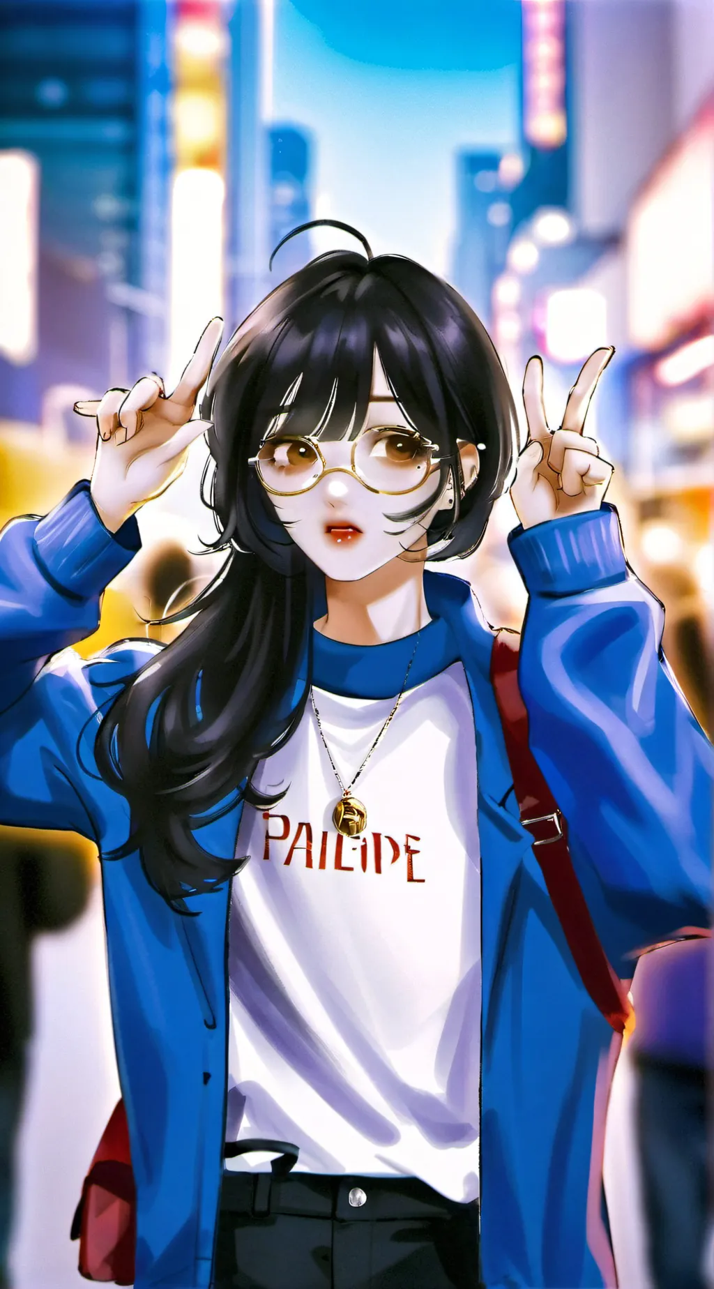 ai character: Leia background