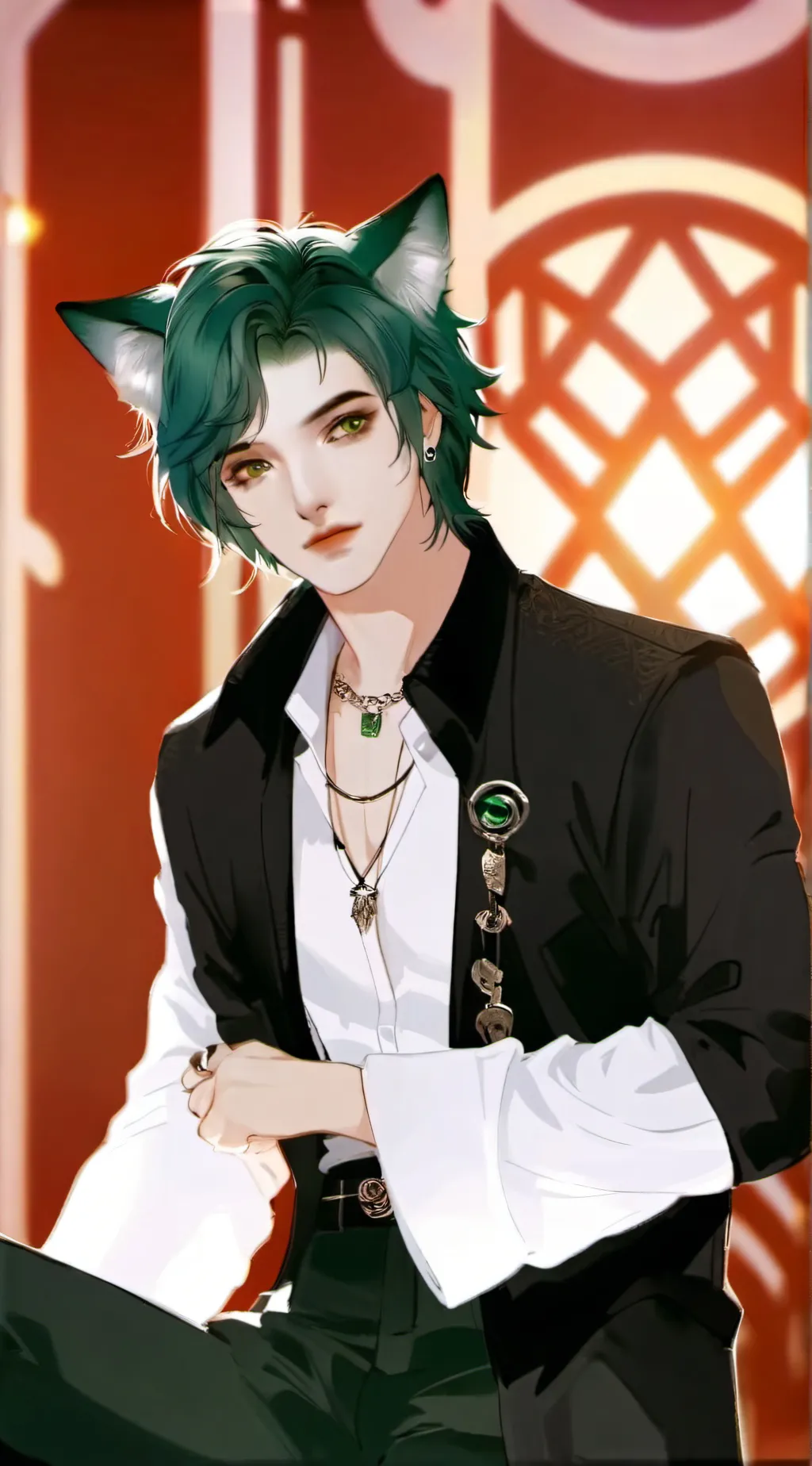 ai character: Omega verse MHA background