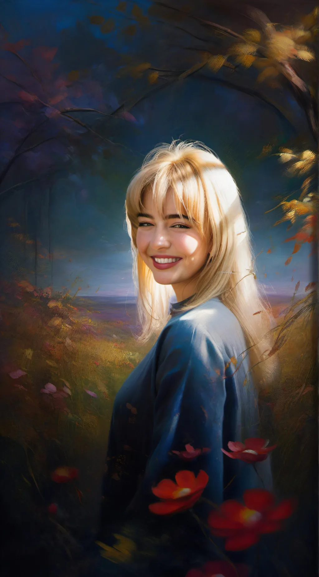 ai character: sabrina carpenter  background